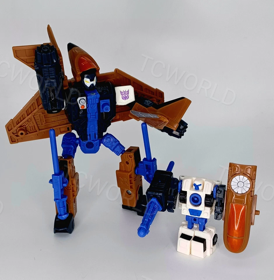 Transformers Armada: Super-Cons "Thrust (Brown) w/ Inferno" (Complete) - Image 4 of 4