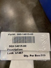 NEW Box 500 ct Blank White CR80 PVC .030 mil Cards Badges FL, PP, GQ