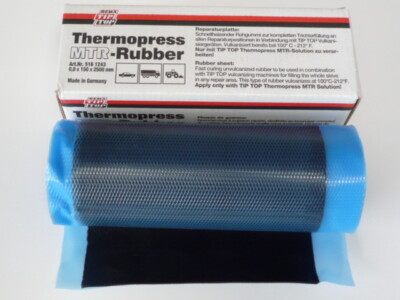 Tip Top MTR Rubber, TP Gummi 2500 x 150 x 0,8mm Rolle, Reifenreparatur >5161240