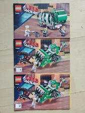 LEGO 70805 Instruction Manuals ONLY - Lego Movie Trash Chomper Set