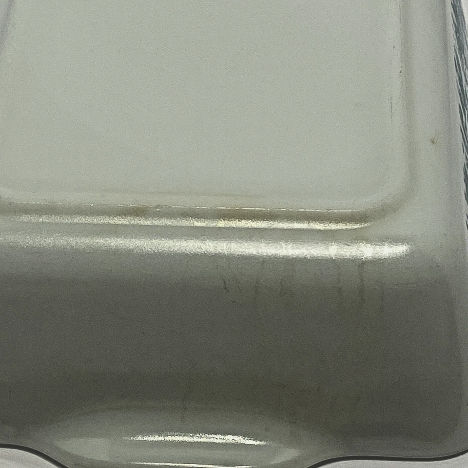 Pyrex Amish Blue ButterPrint 503 Refrigerator Fridge Dish 1.5 Qt Turquoise White - Image 3 of 4