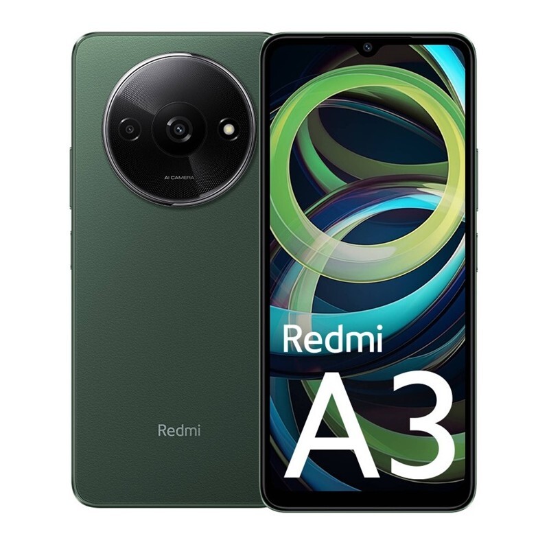 XIAOMI REDMI A3 2024 DUAL SIM 128GB/4GB RAM GREEN GARANZIA ITALIA NO BRAND
