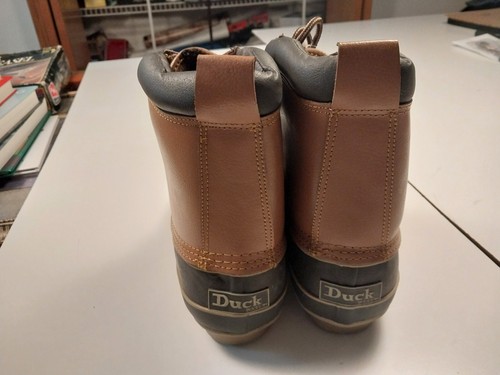 Genuine Duck Boots Leather Work Boots Mens Size 13 - Picture 5 of 8