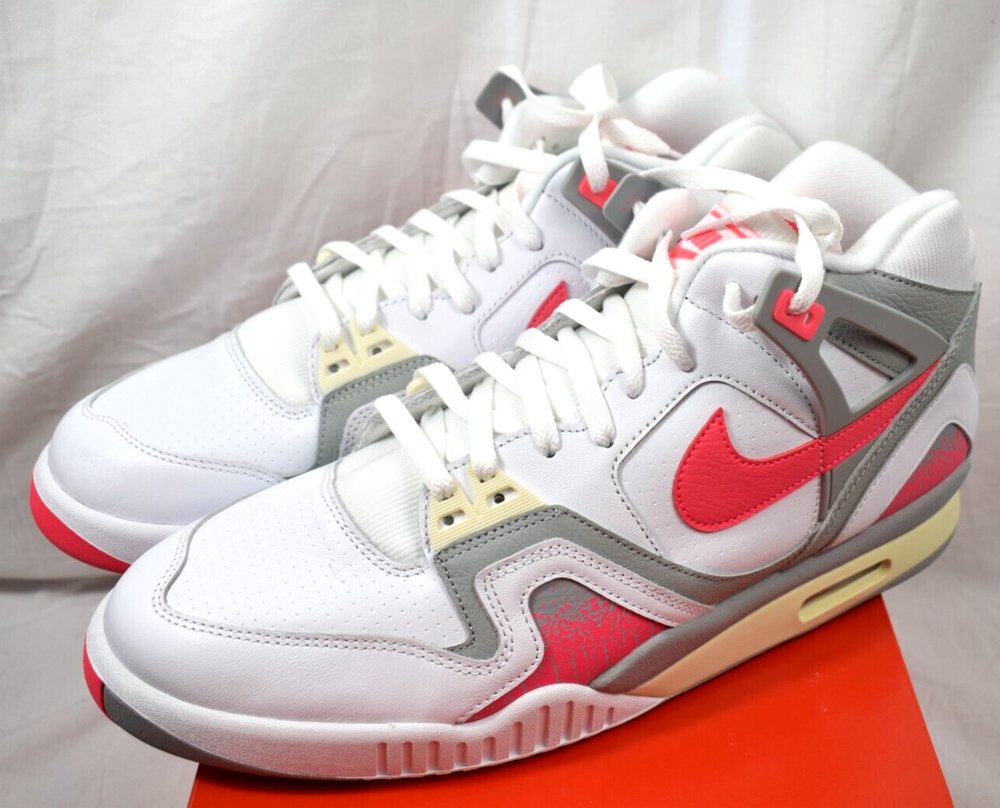Size 14 - Men's Nike Air Tech Challenge II Racer Pink FZ9033-100 In Hand
