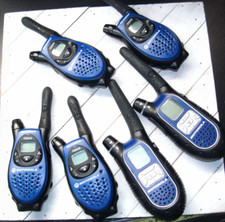 THREE Sets of Motorola 2 Way Radios - 6 Radios, for Parts or Repair / Read Below