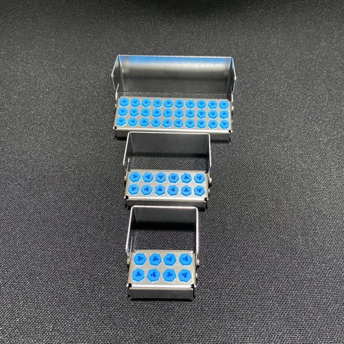 8/12 Löcher Dental Bohrer Feilen Halter Sterilisator Box Autoklav Desinfektion Etui - Bild 11 von 21