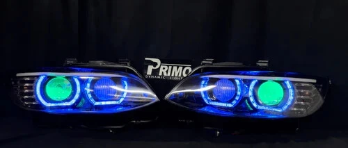 2007-2010 BMW E92/E93/328i/335i/M3/Coupe LED DRL Headlights - Image 2 of 3