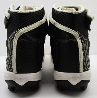 Under Armour Harper 4 Mid RM Baseball Cleats Black White Mens 14 3022061-100 Under Armour Harper 4 Mid RM Black/White for sale | eBay main image 2