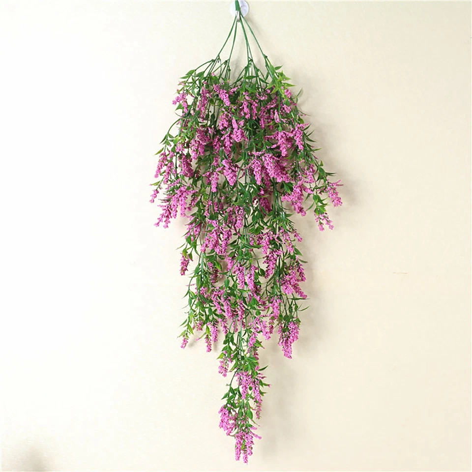 2X Artificial Ivy Flower Vine Garland Hanging Home Garden Trailing Basket Plants - image 3 of 4