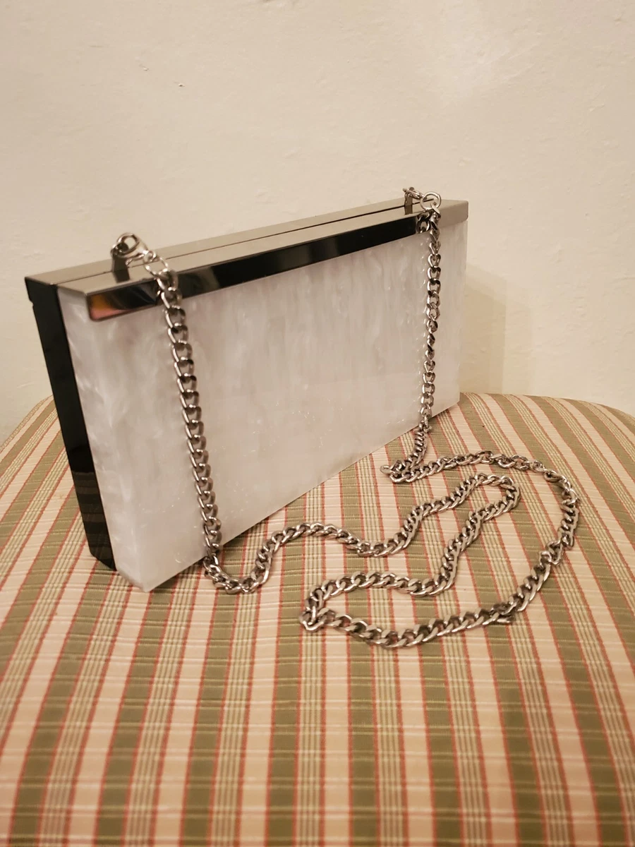 Clear clutch bag zara hotsell
