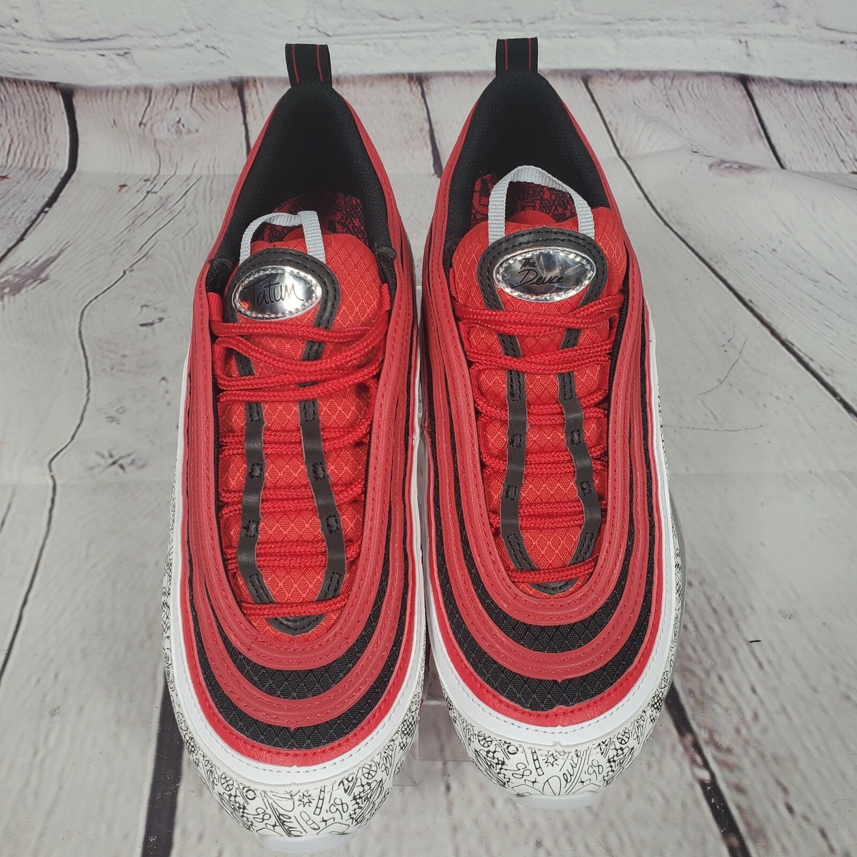 Nike Air Max 97 Size 6Y Jayson Tatum X Saint Louis Roots | eBay