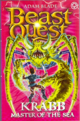 BEAST QUEST KRABB MASTER OF SEA Adam Blade New! 2015 paperback Child Collectable