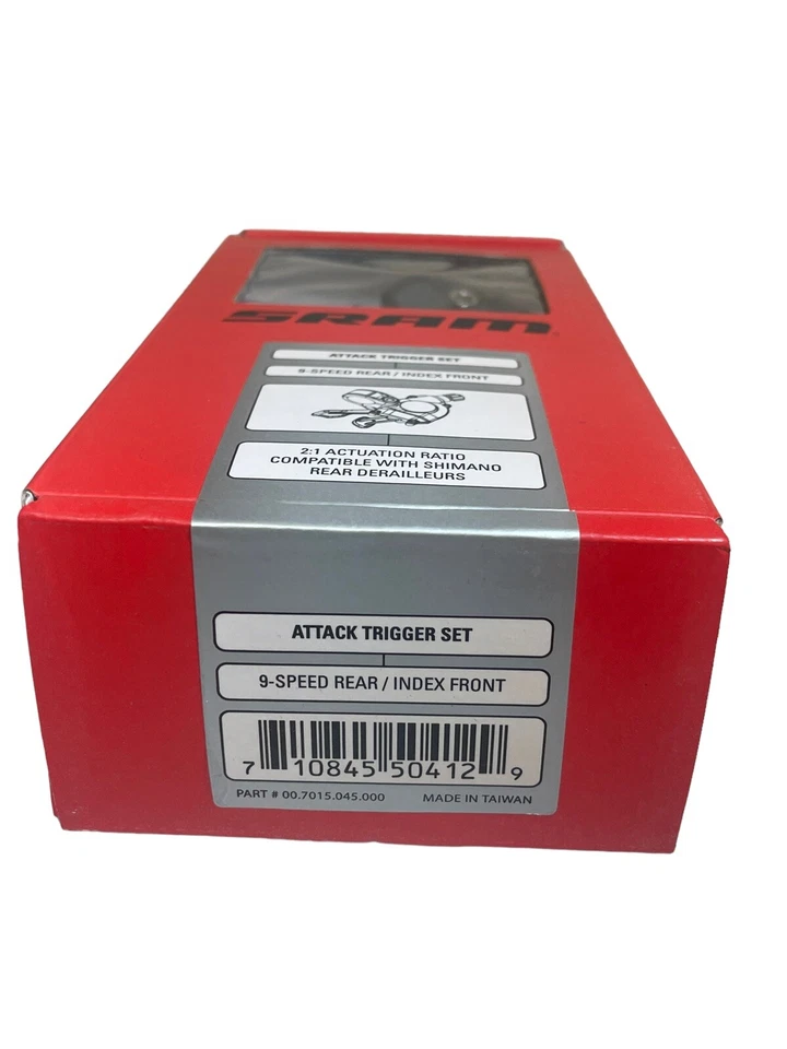SRAM Attack Trigger Shifter Rear 9 Speed New In Box - Image 3 of 4