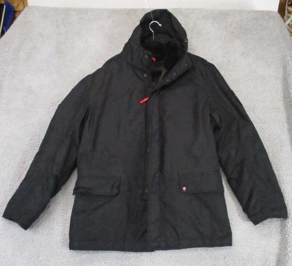 Chaqueta STRELLSON Para Hombre XL Negra Lana Forro Extraíble Original Swiss Cross Ski Foto 2 de 4