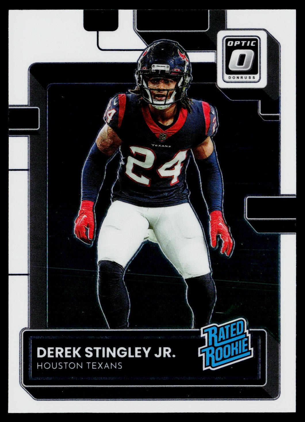 2022 Donruss Optic #244 Derek Stingley Jr.