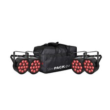 CHAUVET DJ SlimPACK Q12 ILS Includes; 4x SlimPAR Q12 ILS, 3x 5' DMX Cables  Bag