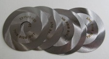 5-PACK HSS SLITTING SAW SLOTTING BLADES 50MM x 12MM ARBOR HOLE 2" x 1/2" 