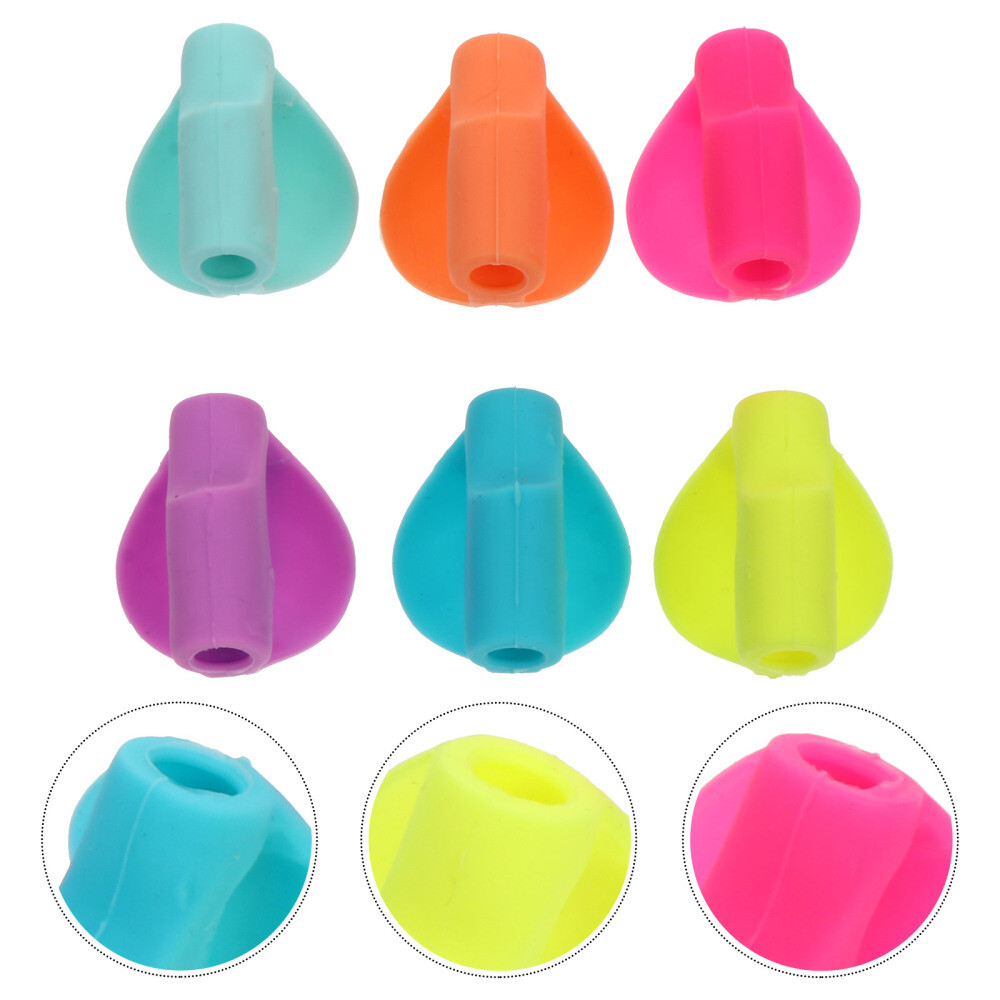 6 Pcs Grab Handles Writing Corrector Tool Pen Case Equipment eBay