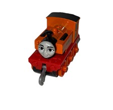2018 Thomas the Train Push Along Die Cast Nia Engine Orange