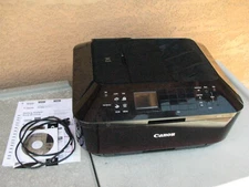 Canon Pixma MX922 Printer Scanner w/ ADF, Cord, Disc, Docs, Won't Turn On