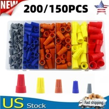 Electrical Wire Connectors Nuts Colorful Wire Caps Kit Twist Caps Nuts