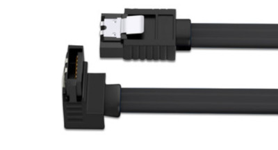 Straight and Elbow SATA 3 with Locking Latch Cable 6 Gbps for Embedded Computers