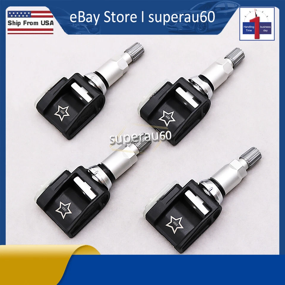 4X Tire Pressure Monitoring System Sensor For 2018-2021 BMW M8 X3 X4 X5 X6 X7 Z4 - Image 2 of 4
