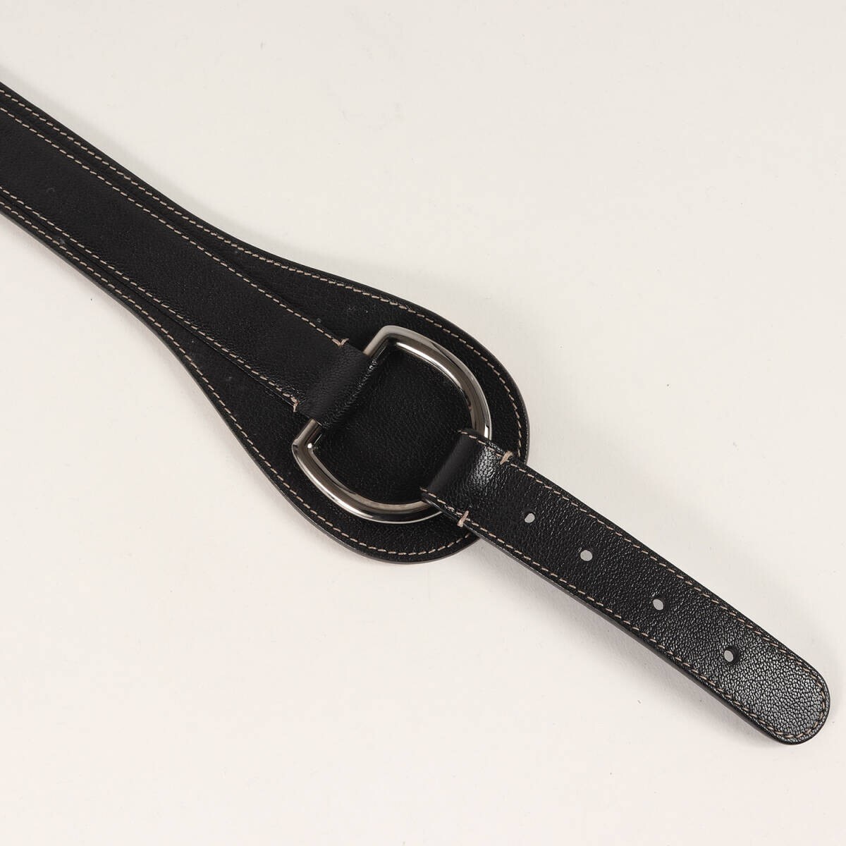 Dolce&Gabbana D&G Belt Black Leather 90cm 36inch | eBay display picture 2