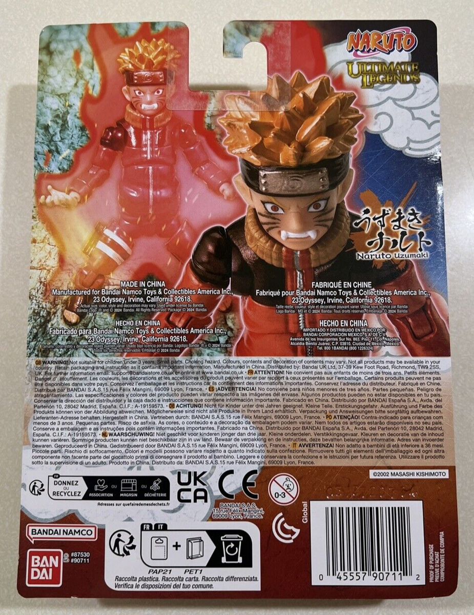 NEW 2024 Bandai Naruto Nine Tails Cloak Ultimate Legends Walmart