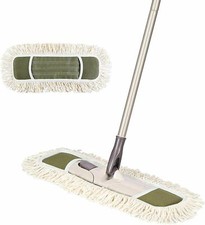 Eyliden Flat mop Microfiber Dust Mop Telescopic Handle Home Hardwood Floor Tile
