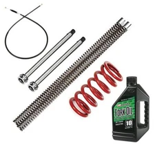 BBR suspension kit HD fork & shock springs long damping rod 19-on Honda CRF110F