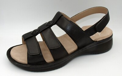 Ara Damenschuhe Sandalen Keilabsatz Sandaletten Klettverschluss 38 Neu 6912