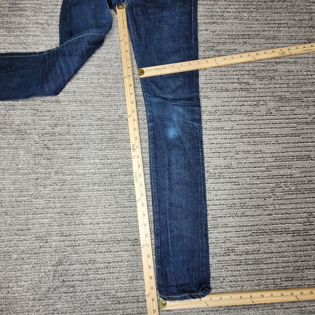 RRL Jeans Size 25 Women Jeans Double RL Stretch Skinny Selvedge 