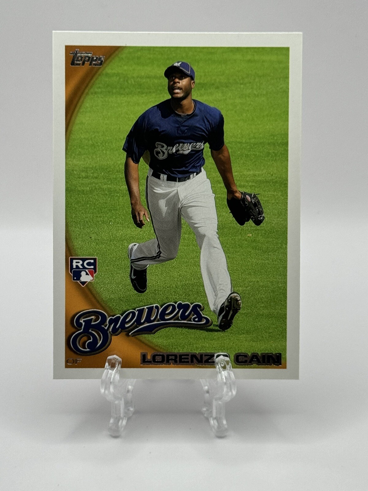 2010 Topps Update Lorenzo Cain #US-173 Milwaukee Brewers RC