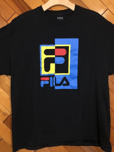 FILA Multicolor Logo Spellout Graphic 
