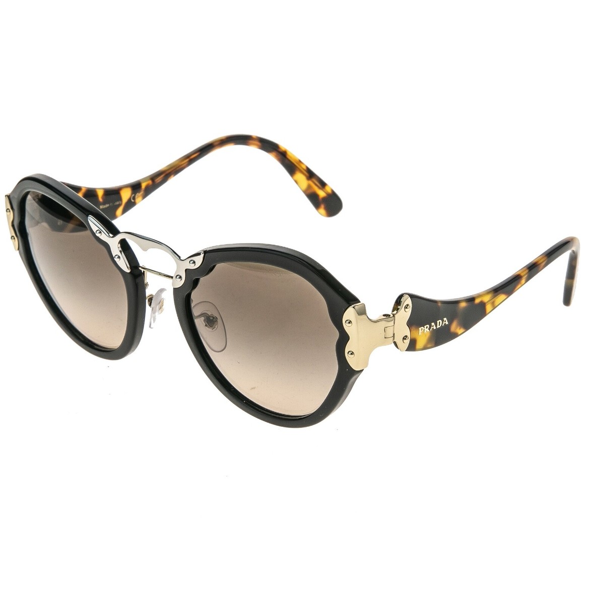 PRADA WANDERER PR09TS Black Brown Havana Fashion Limited