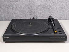 Sony Turntable Record Player - Vinyl Black Vintage PS-LX295