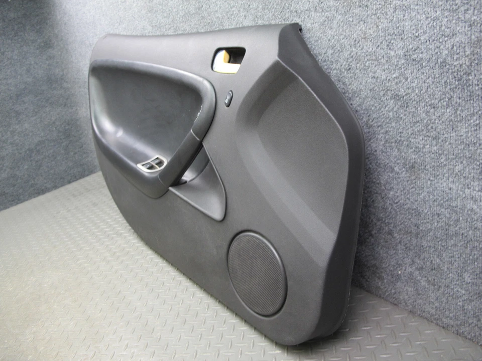 🥇2009 PONTIAC SOLSTICIO JUEGO DE 2 PUERTAS INTERIOR MOLDURA CUBIERTA PANEL NEGRO OEM Foto 4 de 4