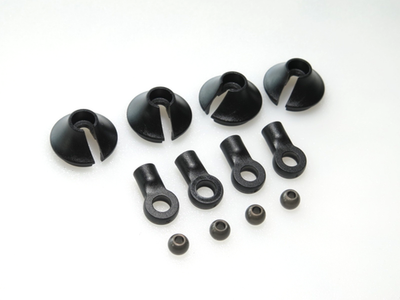 #ad HB 4271 Hot Bodies D8 World Spec buggy new shock ends with spring retainers $6.99
