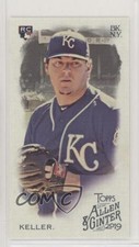 2019 Topps Allen & Ginter Mini Logo Back Brad Keller #197 Rookie RC 2k3