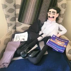 Vintage Goldberger Groucho Marx Ventriloquist Doll 30” Pull String