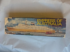 Vintage Caltex ANL Empress of Australia Plastic Model Ship Kit, G1