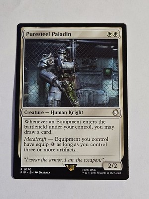 Puresteel Paladin Universes Beyond: Fallout Regular