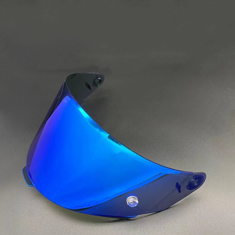 UV Protection KYT TT Course Replacement - UV Protection Windshield In Revo Deep Red Helmet Shield