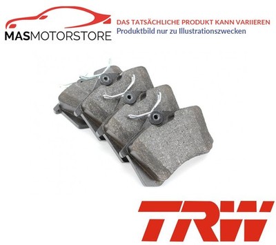 SATZ BREMSBELÄGE BREMSKLÖTZE VORNE TRW MCB704SRM P NEU OE QUALITÄT