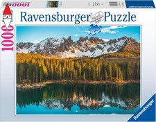 PUZZLE PAESAGGI RAVENSBURGER LAGO DI CAREZZA 1000 PZ