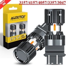 3157 Led Turn Signal Light Bulbs Amber Yellow With Built-in Resistor Pack 1-20