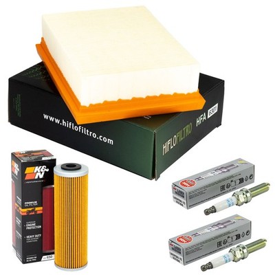 Set Ölfilter Luftfilter Zündkerze Wartung KTM Adventure 790 Adventure790 2019-24