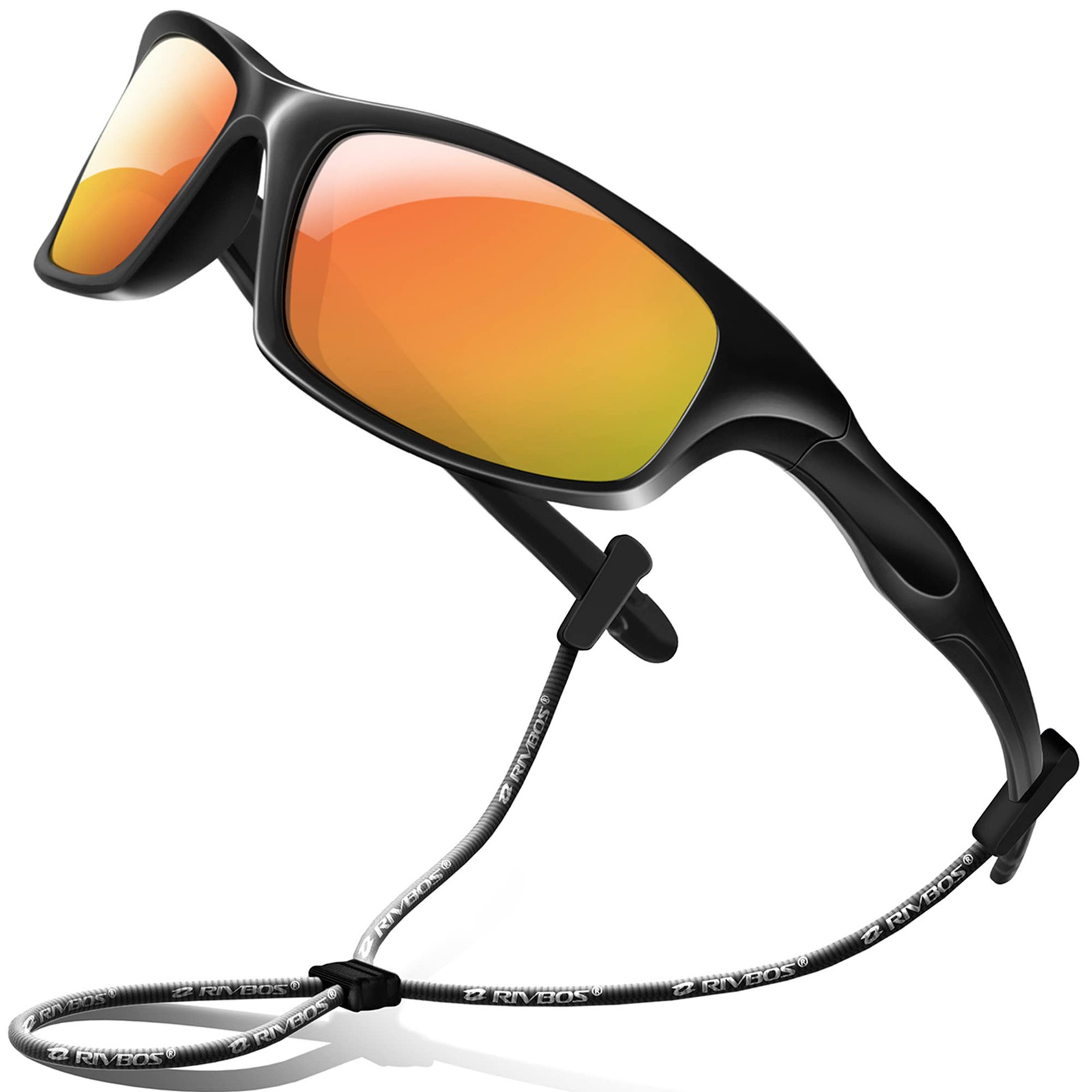 Polarized UV Protection Kids Sunglasses with Flexible Rubber Frame for Comfort and Durability - Stylish Shades for Children.