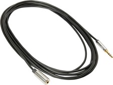 12 Foot 3.5mm Aux Male-Female Extension Cable - Universal Compatibility
